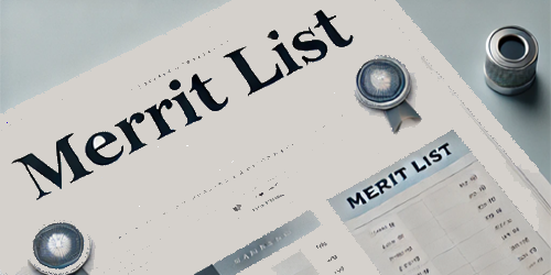 Merit Lists BSN Spring 2026